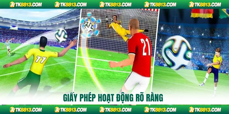 Giấy phép hoạt động rõ ràng