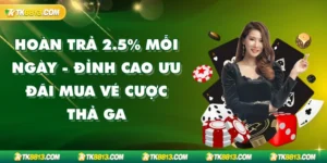 Hoàn Trả 2.5% Mỗi Ngày - Đỉnh Cao Ưu Đãi Mua Vé Cược Thả Ga
