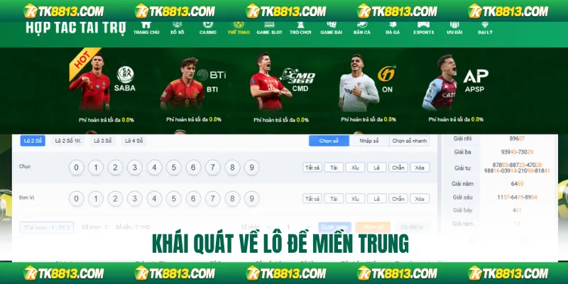 Khái quát về lô đề miền trung