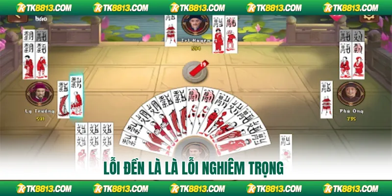 Lỗi đền là là lỗi nghiêm trọng