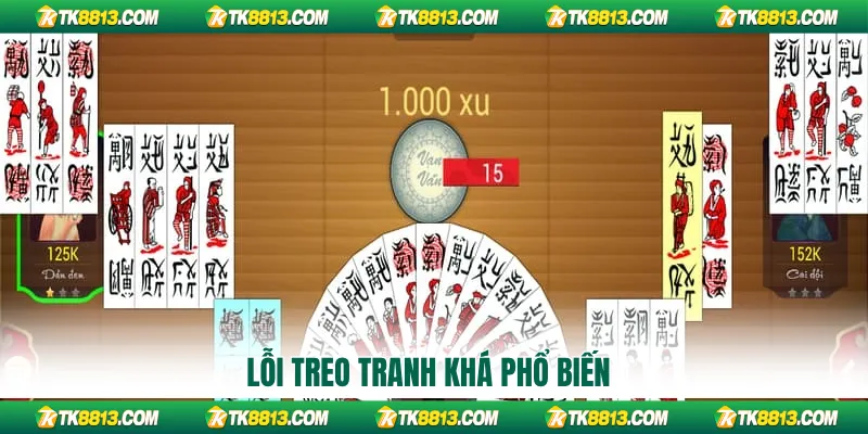 Lỗi treo tranh khá phổ biến
