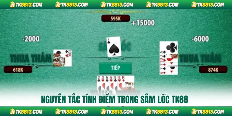 Nguyên tắc tính điểm trong Sâm Lốc TK88