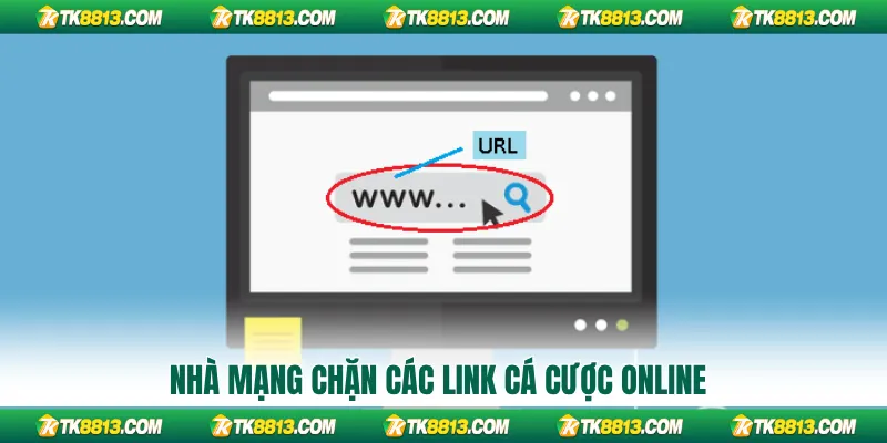 Nhà mạng chặn các link cá cược online