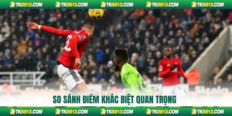 So sánh điểm khác biệt quan trọng