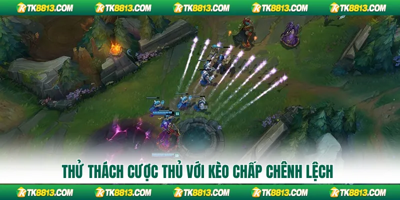 Thử thách cược thủ với kèo chấp chênh lệch